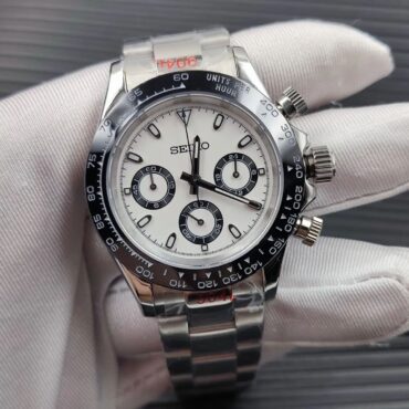 seiko daytona mod white