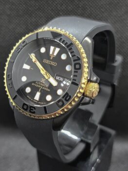 seiko skx007 2 tone mod