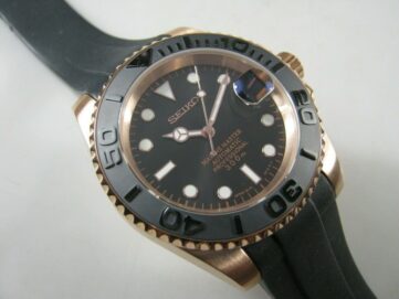 Seiko YachtMaster mod 2 gold