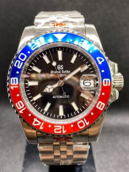 grand seiko custom mod pepsi