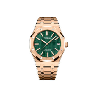 seiko ap oak gold green mod