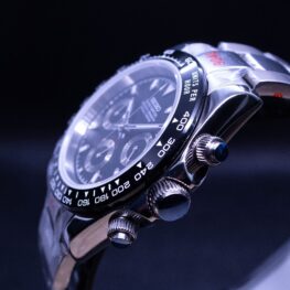 seiko daytona mod black