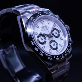 seiko daytona mod white