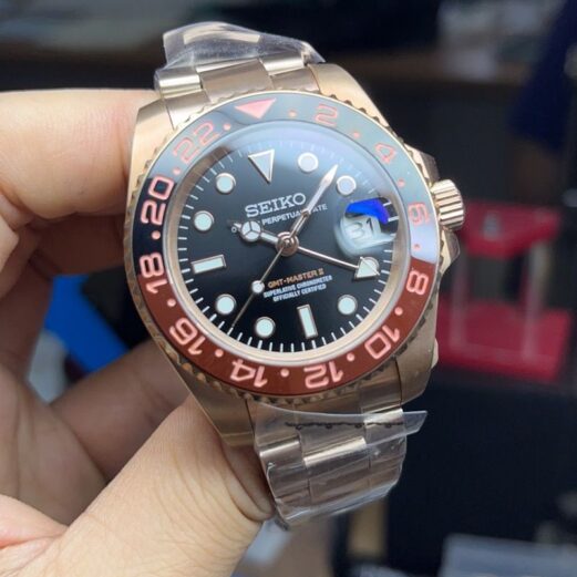 seiko rootbeer mod gmt