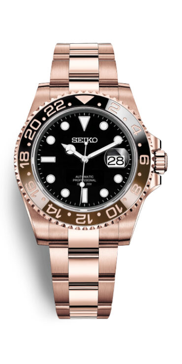 seiko submariner root beer gold