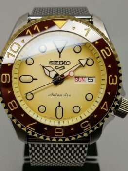 seiko yellow custom mod